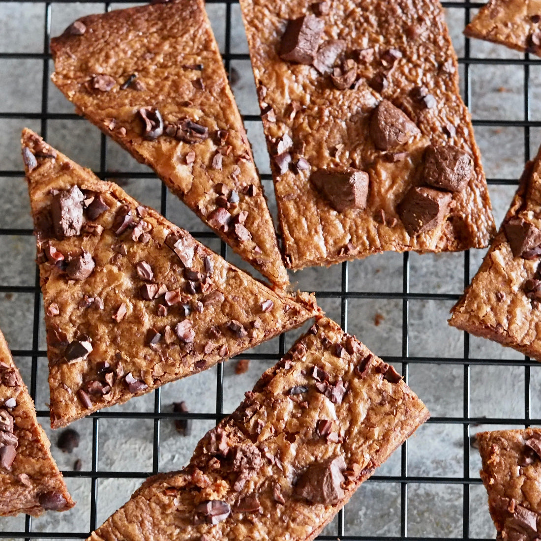 Chocolate Chip Brownie Bark