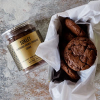 Sourdough Double Chocolate Cookies